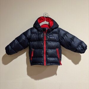 Patagonia Baby Hi-Loft Down Hoody Jacket, sz 3-6M